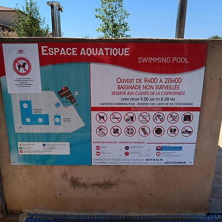 Le Soleil D Eugenie Appartement Dans Residence Avec Piscine Commune Pres De Carcassonne Olonzac Exterior foto