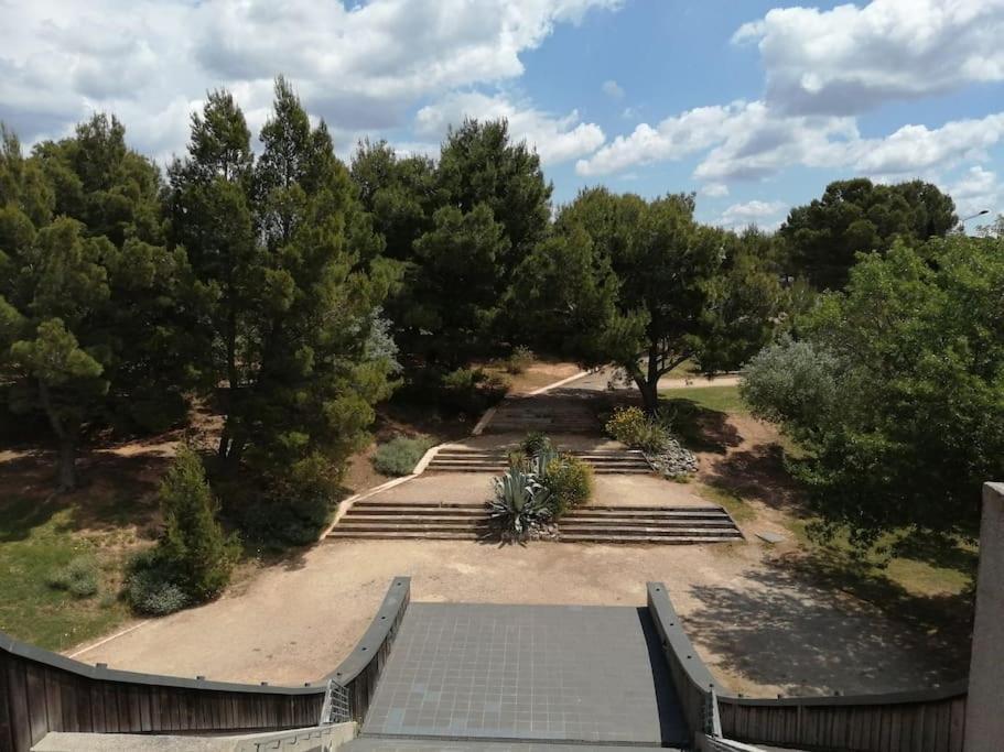 Le Soleil D Eugenie Appartement Dans Residence Avec Piscine Commune Pres De Carcassonne Olonzac Exterior foto